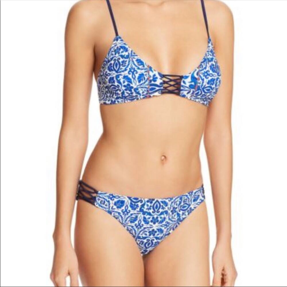 NWT Nanette Lepore Two Piece Swimsuit